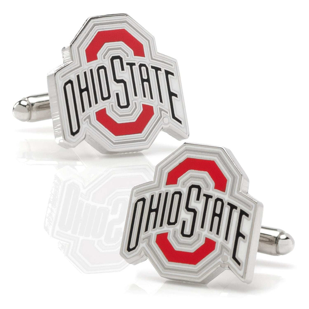 NCAA Ohio State University Cufflinks and Tie Bar Gift Set - Cufflinks.com - Flyclothing LLC
