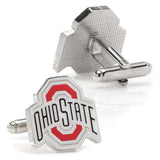 NCAA Ohio State University Cufflinks and Tie Bar Gift Set - Cufflinks.com - Flyclothing LLC
