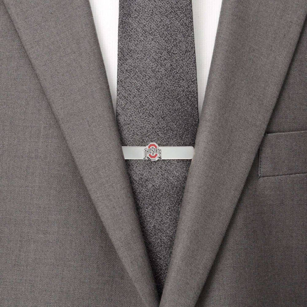 NCAA Ohio State University Cufflinks and Tie Bar Gift Set - Cufflinks.com - Flyclothing LLC