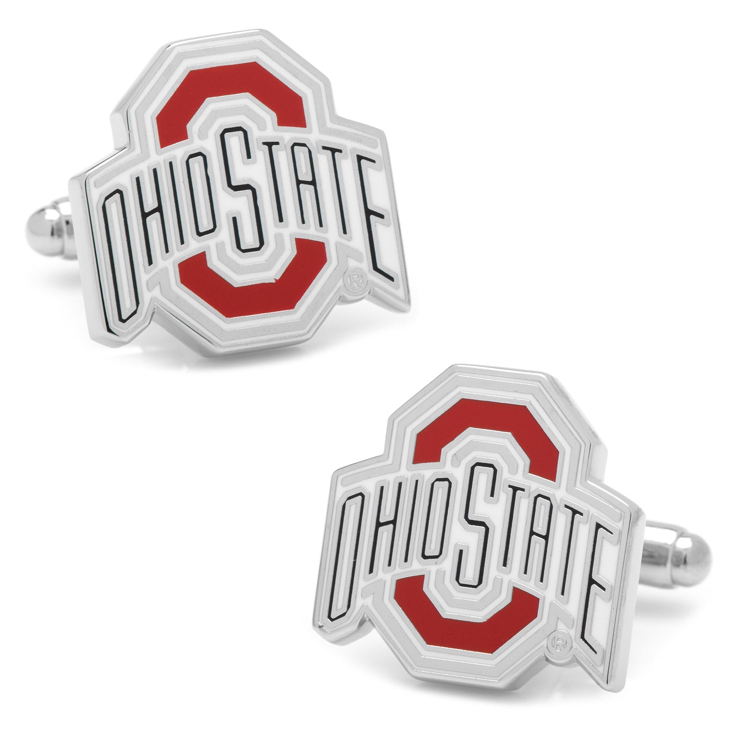 NCAA Ohio State University Buckeyes Cufflinks - Cufflinks.com - Flyclothing LLC