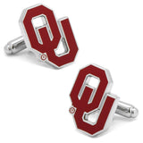 NCAA University of Oklahoma Sooners Cufflinks - Cufflinks.com - Flyclothing LLC