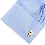 NHL Nashville Predators Cufflinks - Cufflinks.com - Flyclothing LLC