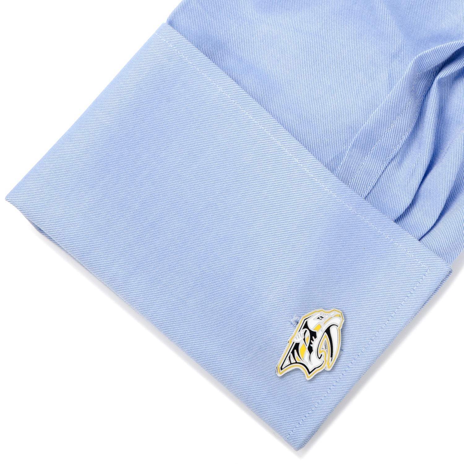 NHL Nashville Predators Cufflinks - Cufflinks.com - Flyclothing LLC