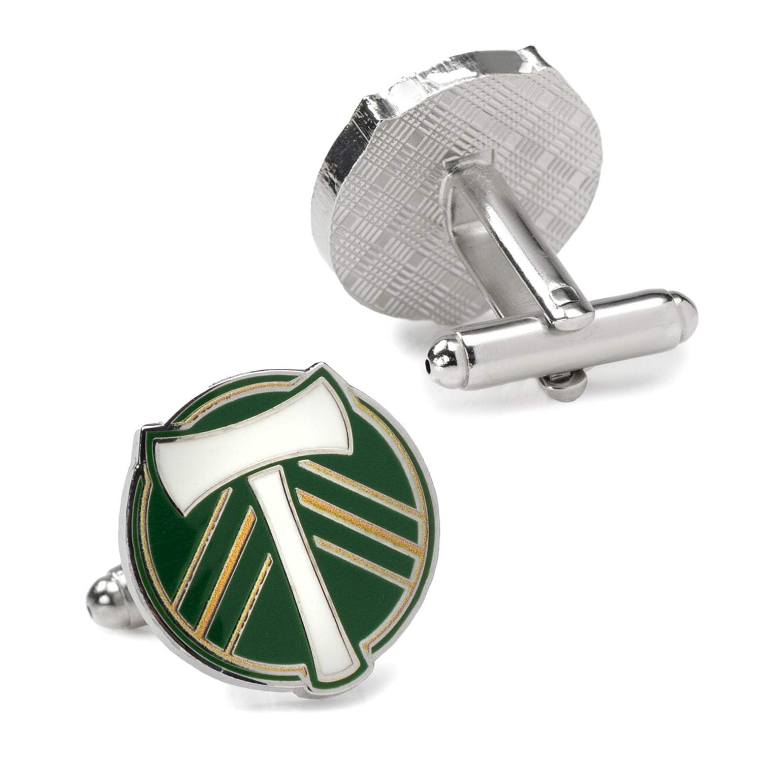 MLS Portland Timbers Cufflinks - Cufflinks.com - Flyclothing LLC