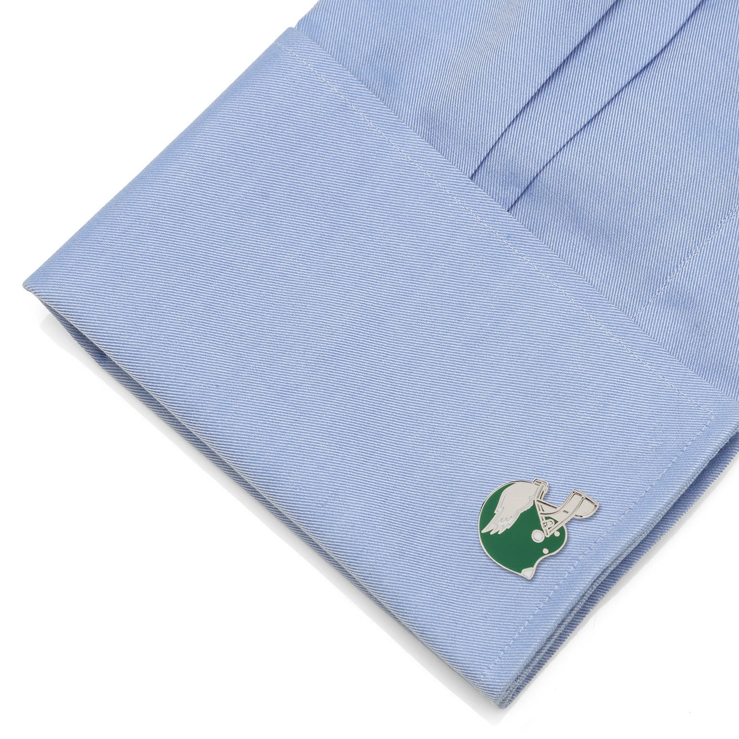 NFL Philadelphia Eagles Retro Helmet Cufflinks - Cufflinks.com - Flyclothing LLC