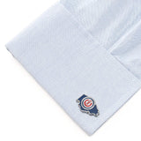 MLB Chicago Cubs State Shaped Cufflinks - Cufflinks.com - Flyclothing LLC