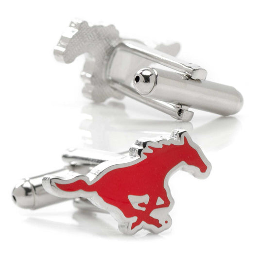 NCAA SMU Mustangs Cufflinks - Cufflinks.com - Flyclothing LLC