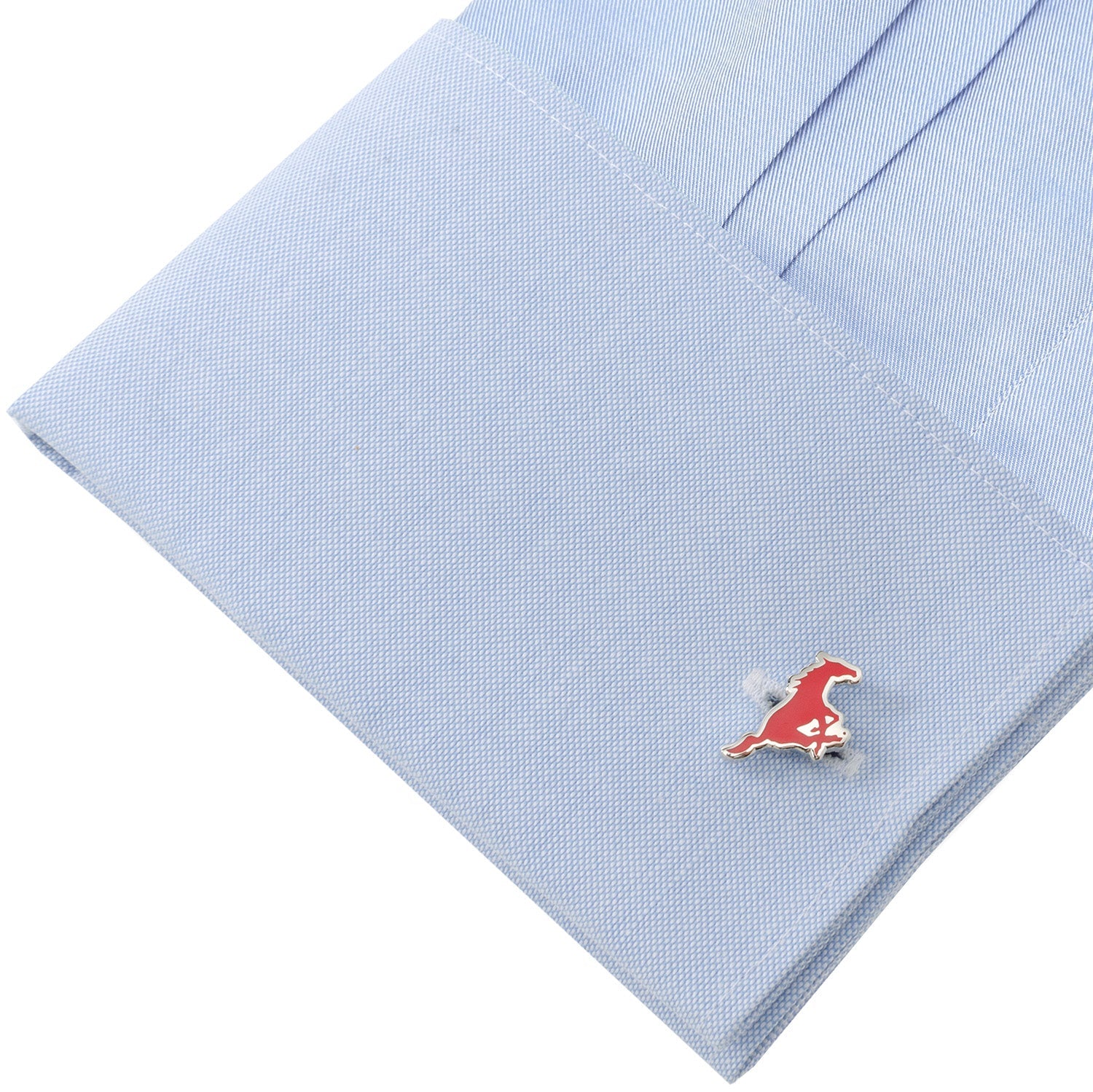 NCAA SMU Mustangs Cufflinks - Cufflinks.com - Flyclothing LLC