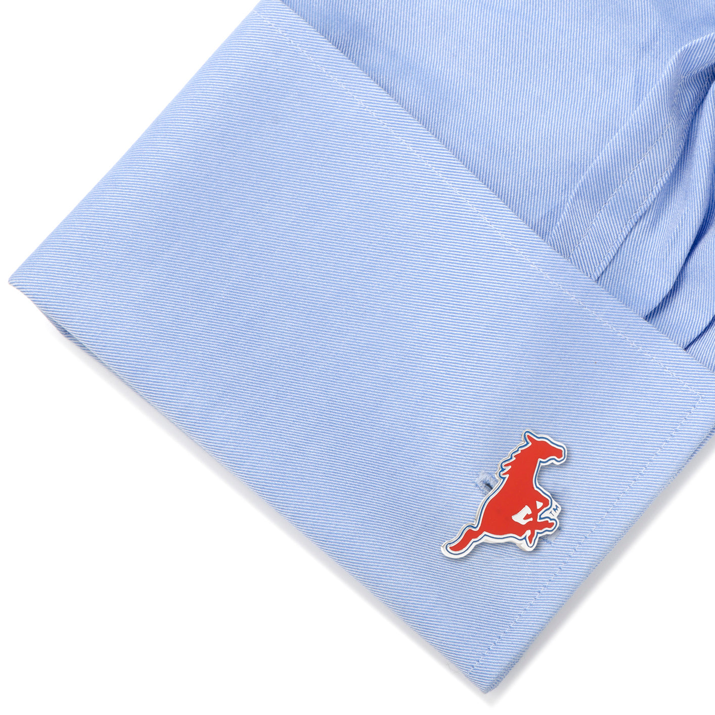 NCAA SMU Mustangs Cufflinks - Cufflinks.com - Flyclothing LLC