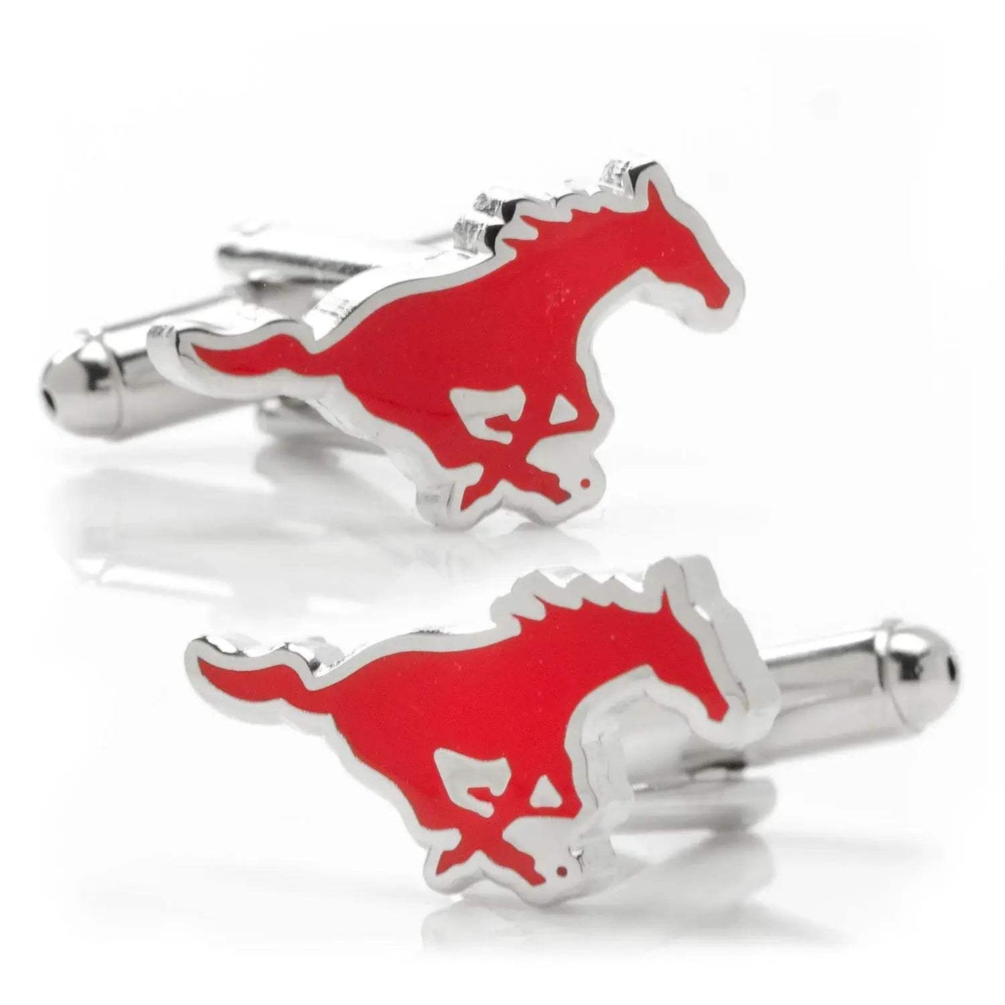 NCAA SMU Mustangs Cufflinks - Cufflinks.com - Flyclothing LLC