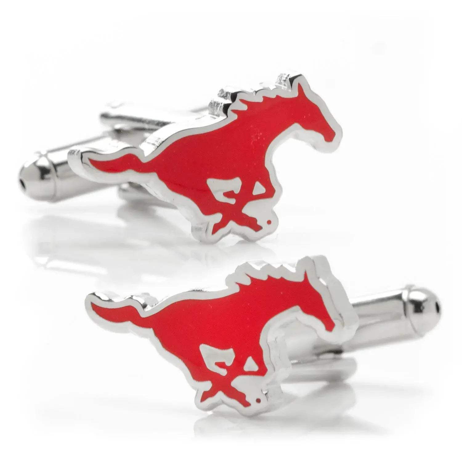 NCAA SMU Mustangs Cufflinks - Cufflinks.com - Flyclothing LLC
