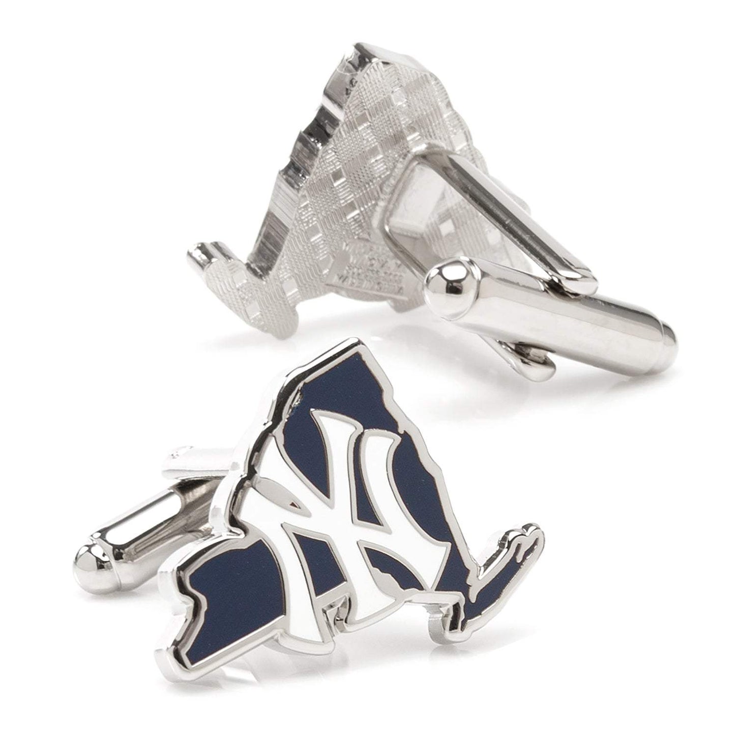 MLB New York Yankees State Shaped Cufflinks - Cufflinks.com - Flyclothing LLC