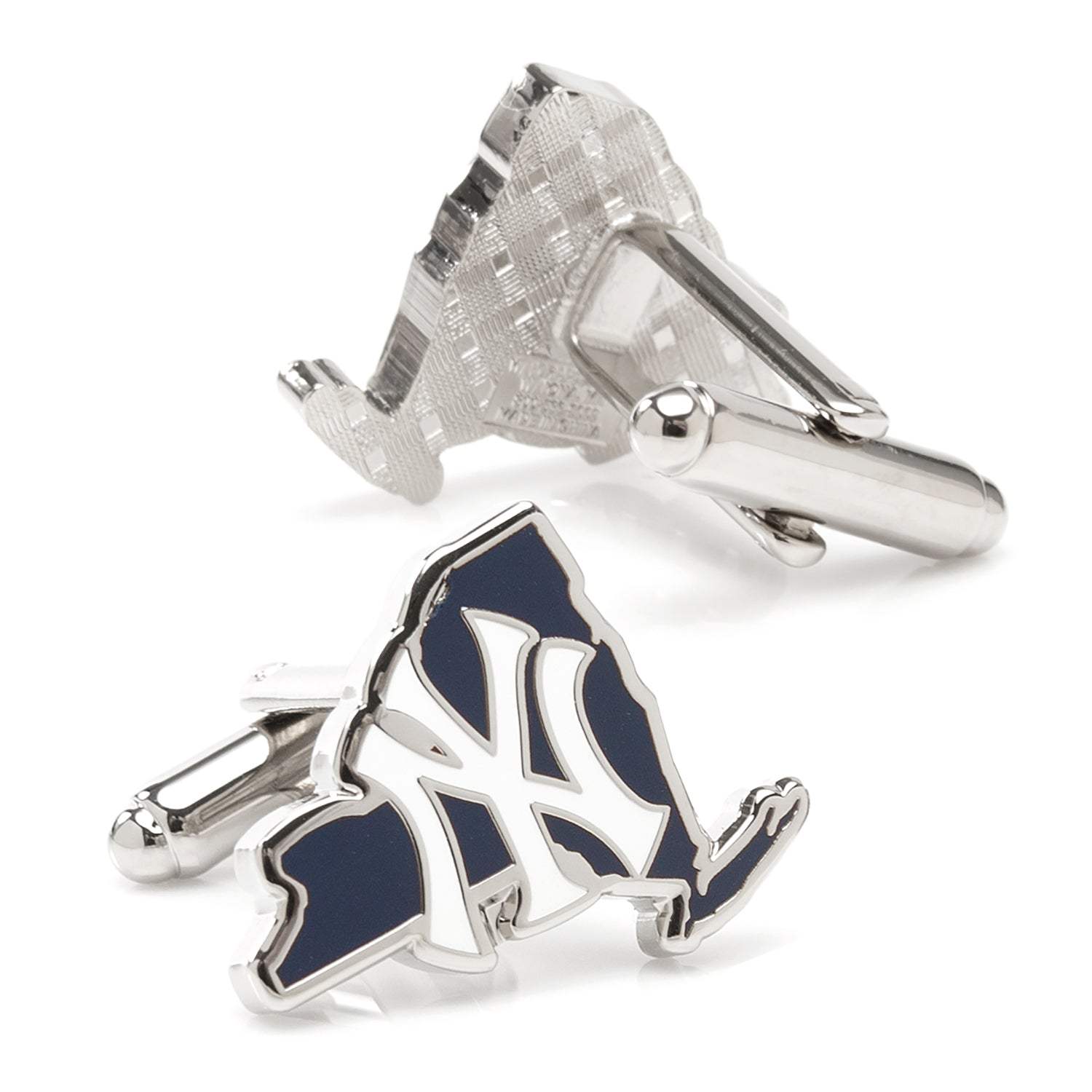 MLB New York Yankees State Shaped Cufflinks - Cufflinks.com - Flyclothing LLC