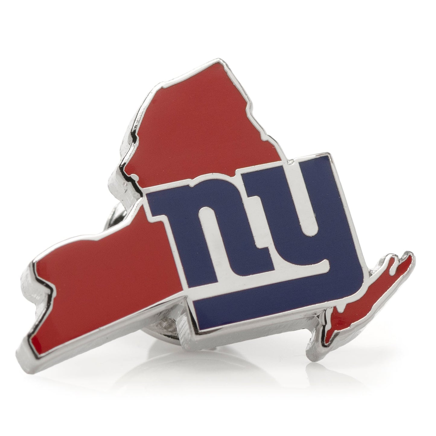 NFL New York Giants State Shaped Lapel Pin - Cufflinks.com - Flyclothing LLC