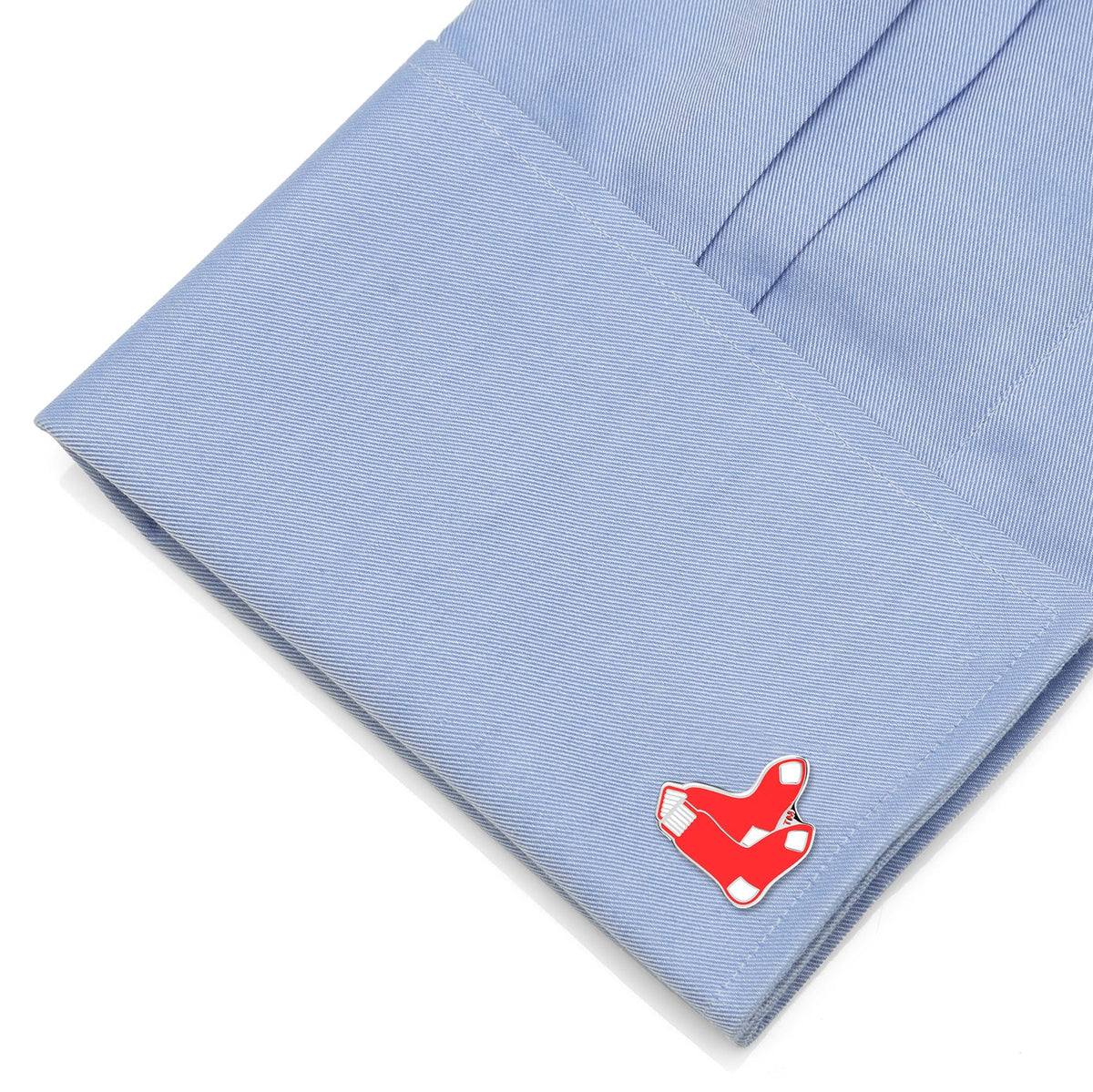 MLB Boston Red Sox Cufflinks and Tie Bar Gift Set - Cufflinks.com - Flyclothing LLC