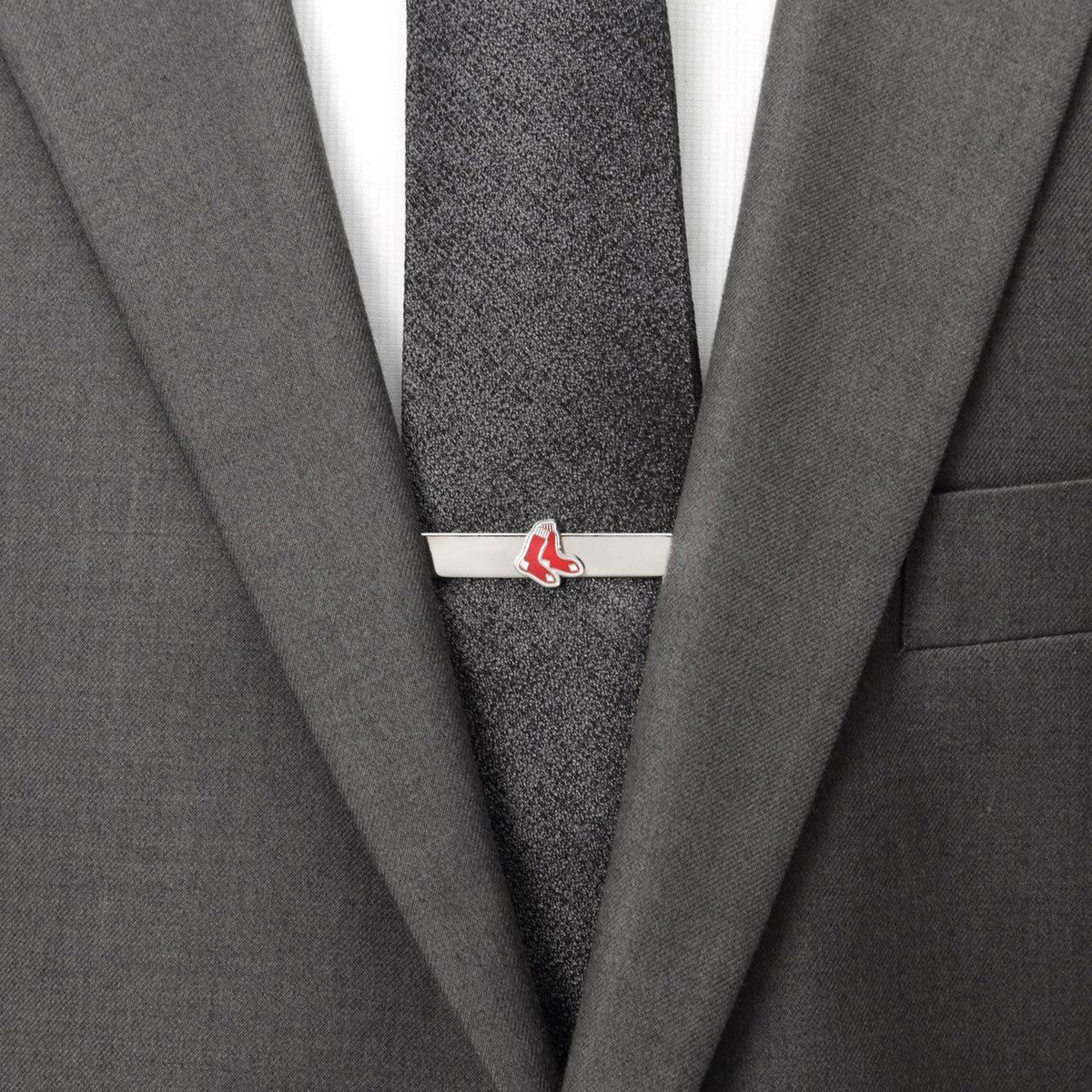 MLB Boston Red Sox Cufflinks and Tie Bar Gift Set - Cufflinks.com - Flyclothing LLC