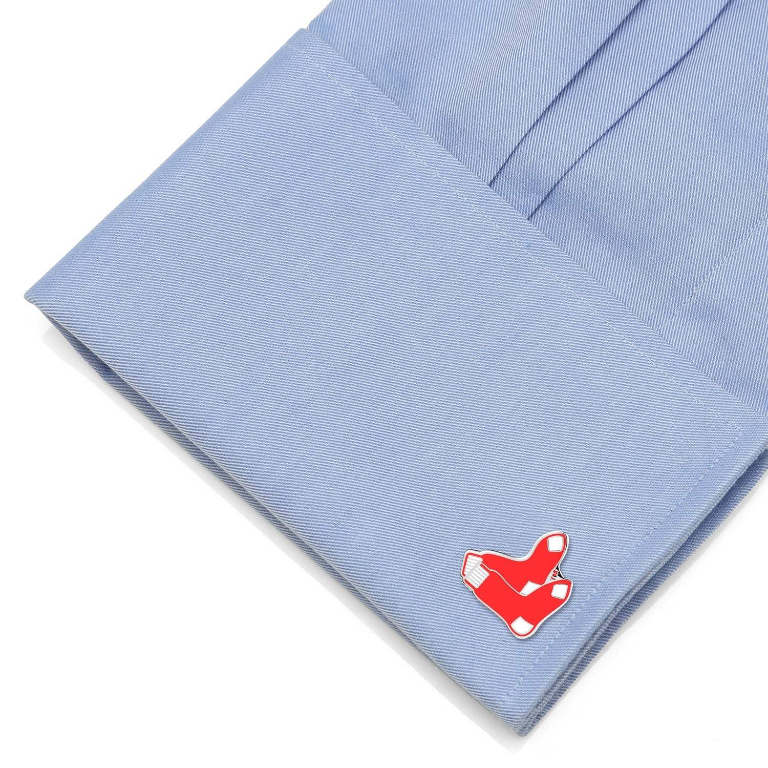 MLB Red Sox Cufflinks - Cufflinks.com - Flyclothing LLC