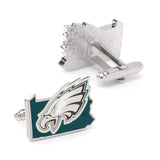 NFL Philadelphia Eagles State Shaped Cufflinks - Cufflinks.com - Flyclothing LLC