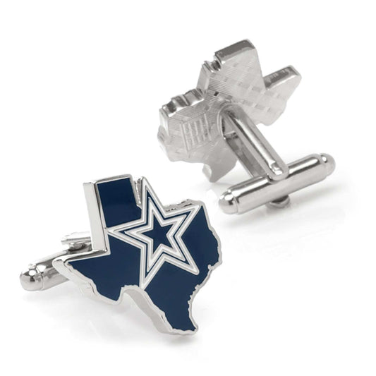 NFL Dallas Cowboys State Shaped Cufflinks - Cufflinks.com - Flyclothing LLC