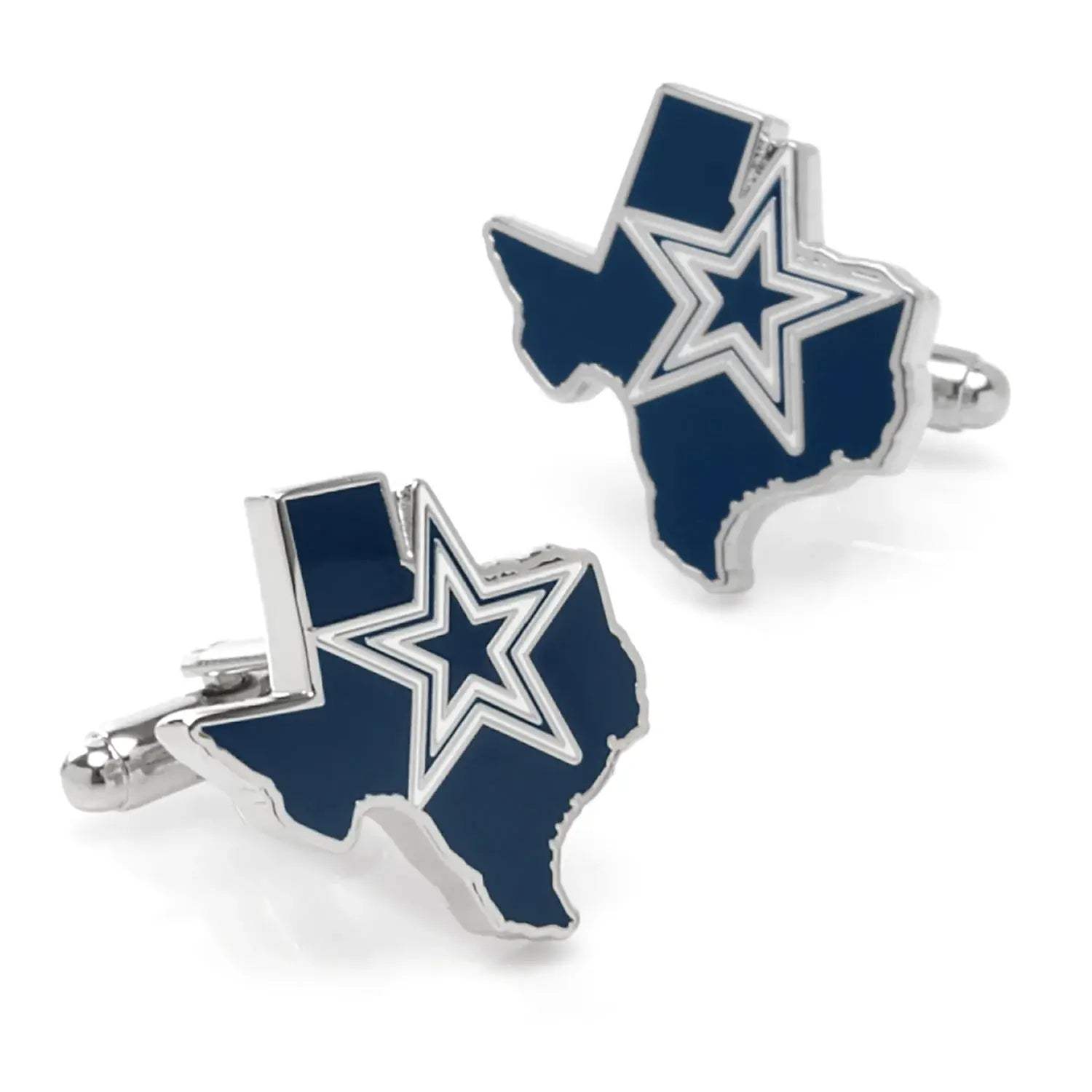 NFL Dallas Cowboys State Shaped Cufflinks - Cufflinks.com - Flyclothing LLC