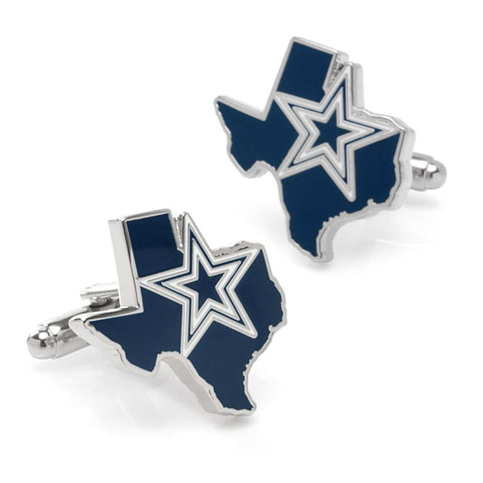 NFL Dallas Cowboys State Shaped Cufflinks - Cufflinks.com - Flyclothing LLC