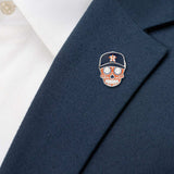 MLB Houston Astros Sugar Skull Lapel Pin - Cufflinks.com - Flyclothing LLC