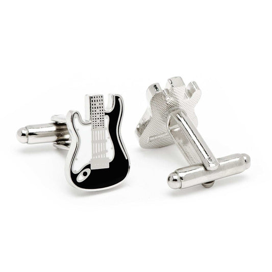 Electric Guitar Cufflinks - Cufflinks.com - Flyclothing LLC