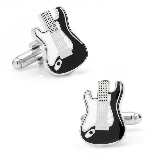 Electric Guitar Cufflinks - Cufflinks.com - Flyclothing LLC