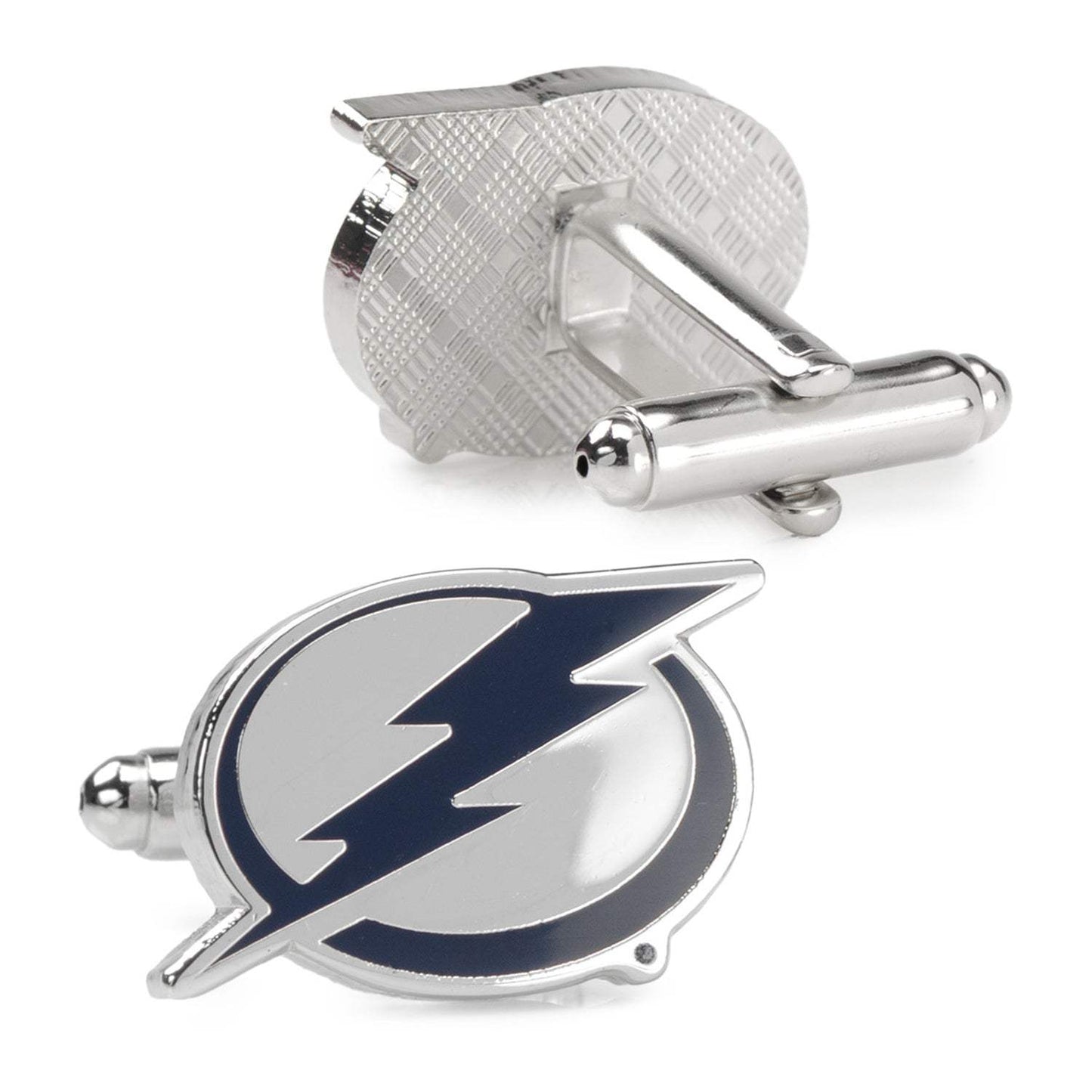NHL Tampa Bay Lightning Cufflinks - Cufflinks.com - Flyclothing LLC