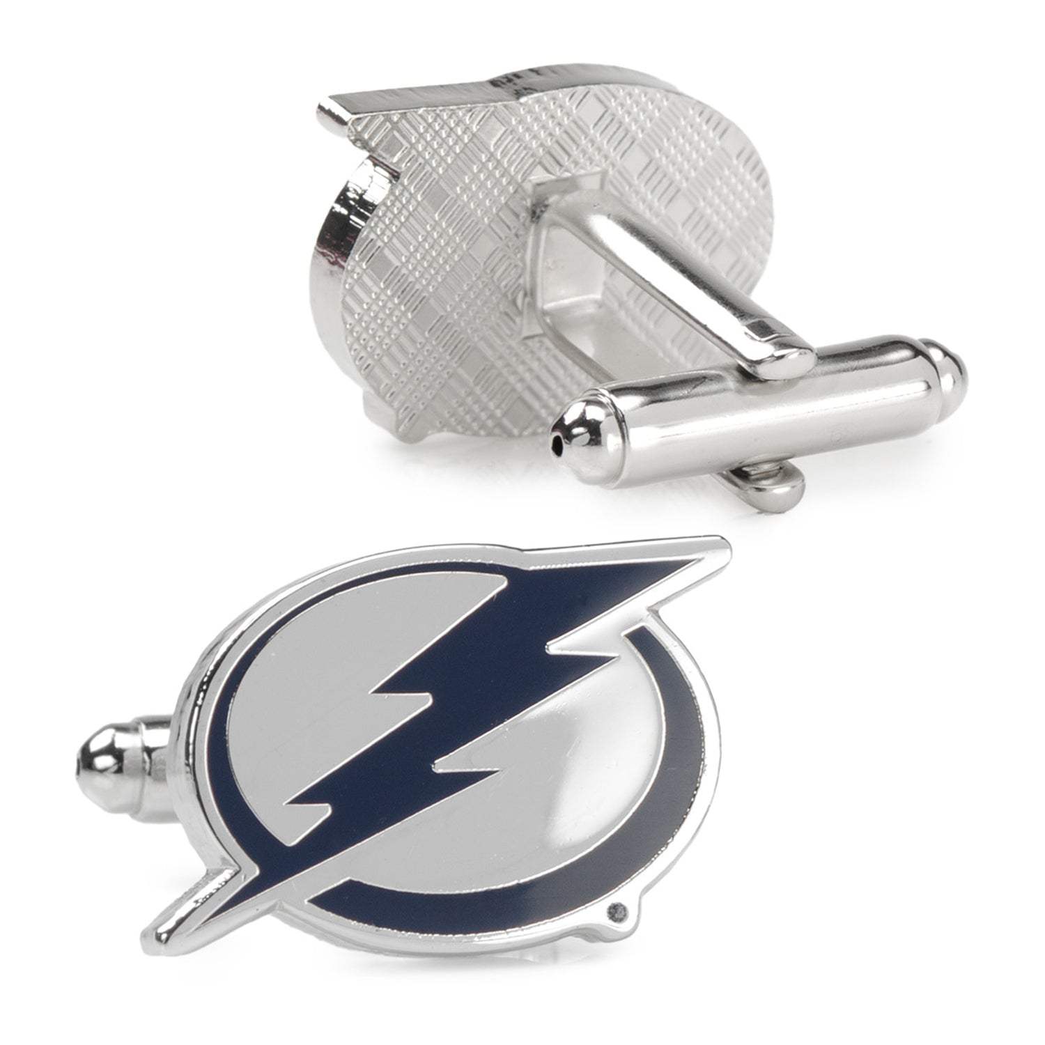 NHL Tampa Bay Lightning Cufflinks - Cufflinks.com - Flyclothing LLC