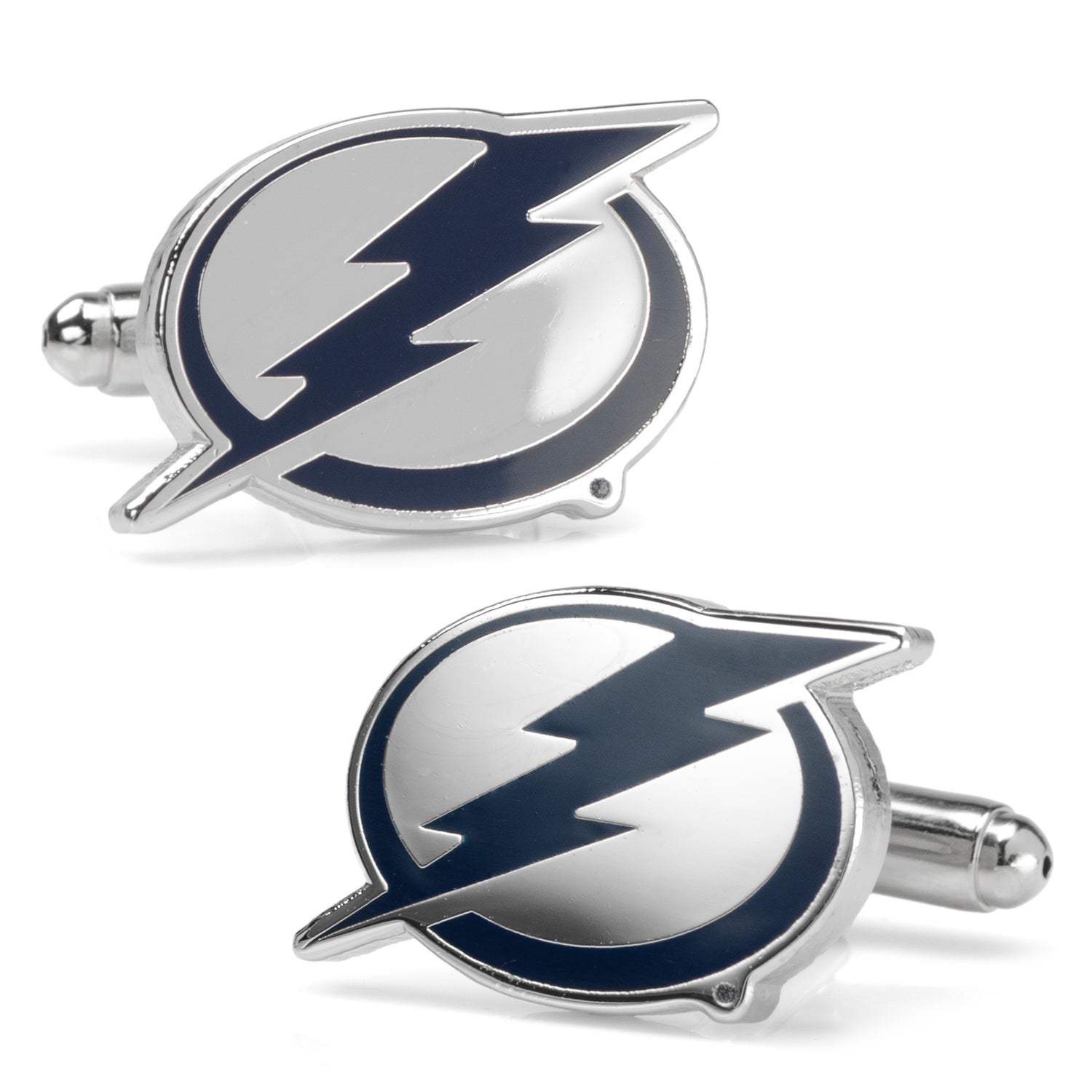 NHL Tampa Bay Lightning Cufflinks - Cufflinks.com - Flyclothing LLC