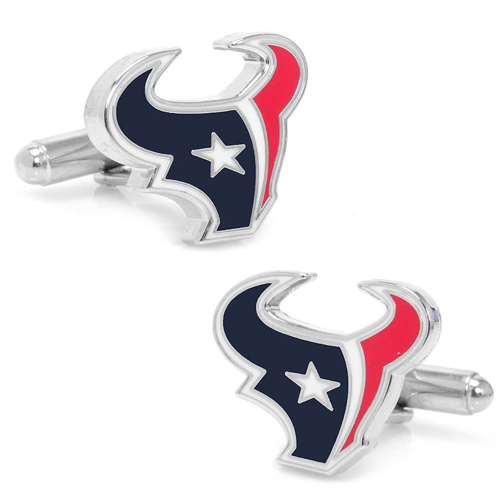 NFL Houston Texans Cufflinks and Tie Clip Gift Set - Cufflinks.com - Flyclothing LLC