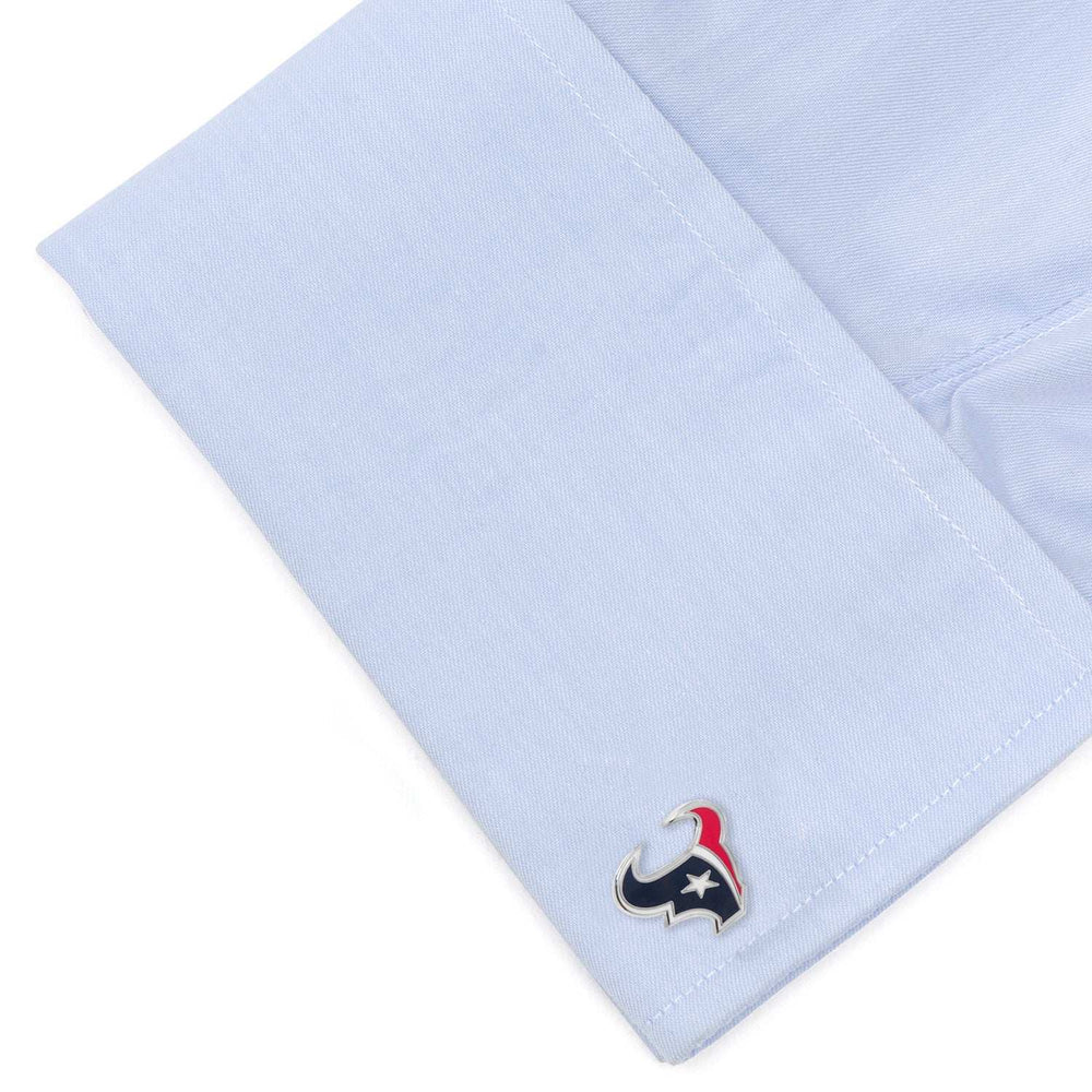 NFL Houston Texans Cufflinks and Tie Clip Gift Set - Cufflinks.com - Flyclothing LLC
