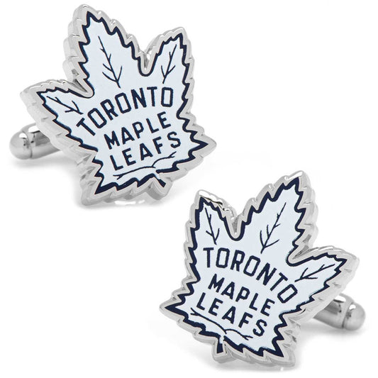 NHL Toronto Maple Leafs Throwback Cufflinks - Cufflinks.com - Flyclothing LLC