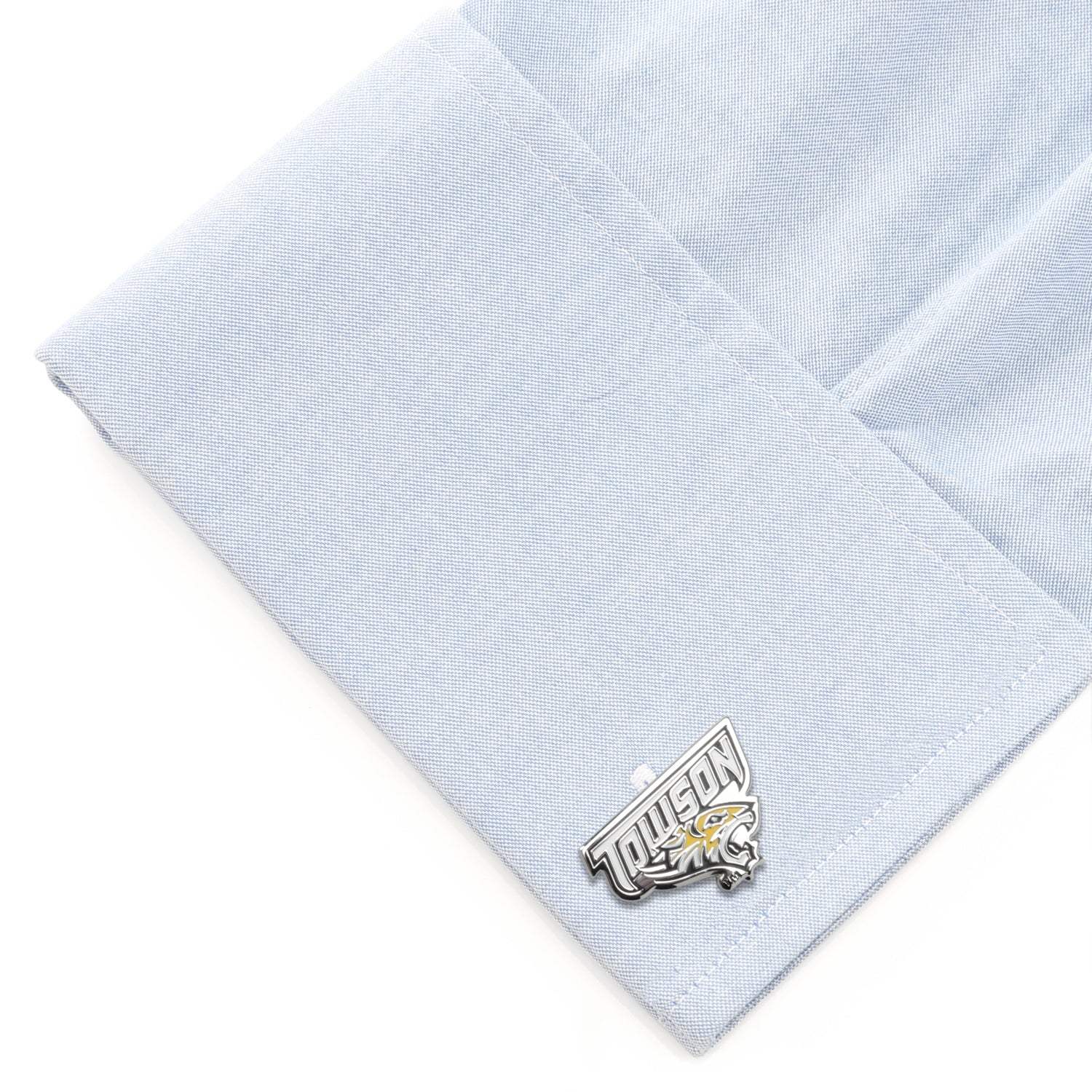 NCAA Towson University Cufflinks - Cufflinks.com - Flyclothing LLC