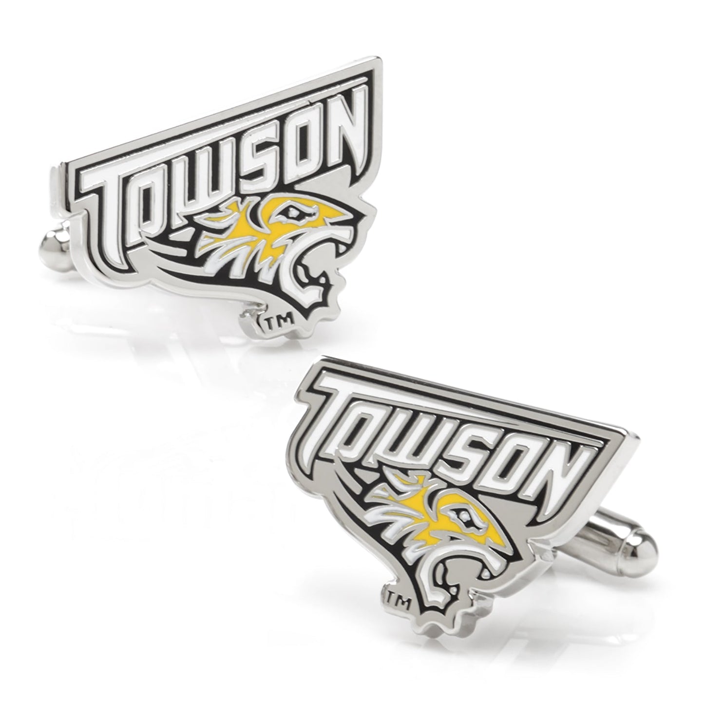 NCAA Towson University Cufflinks - Cufflinks.com - Flyclothing LLC