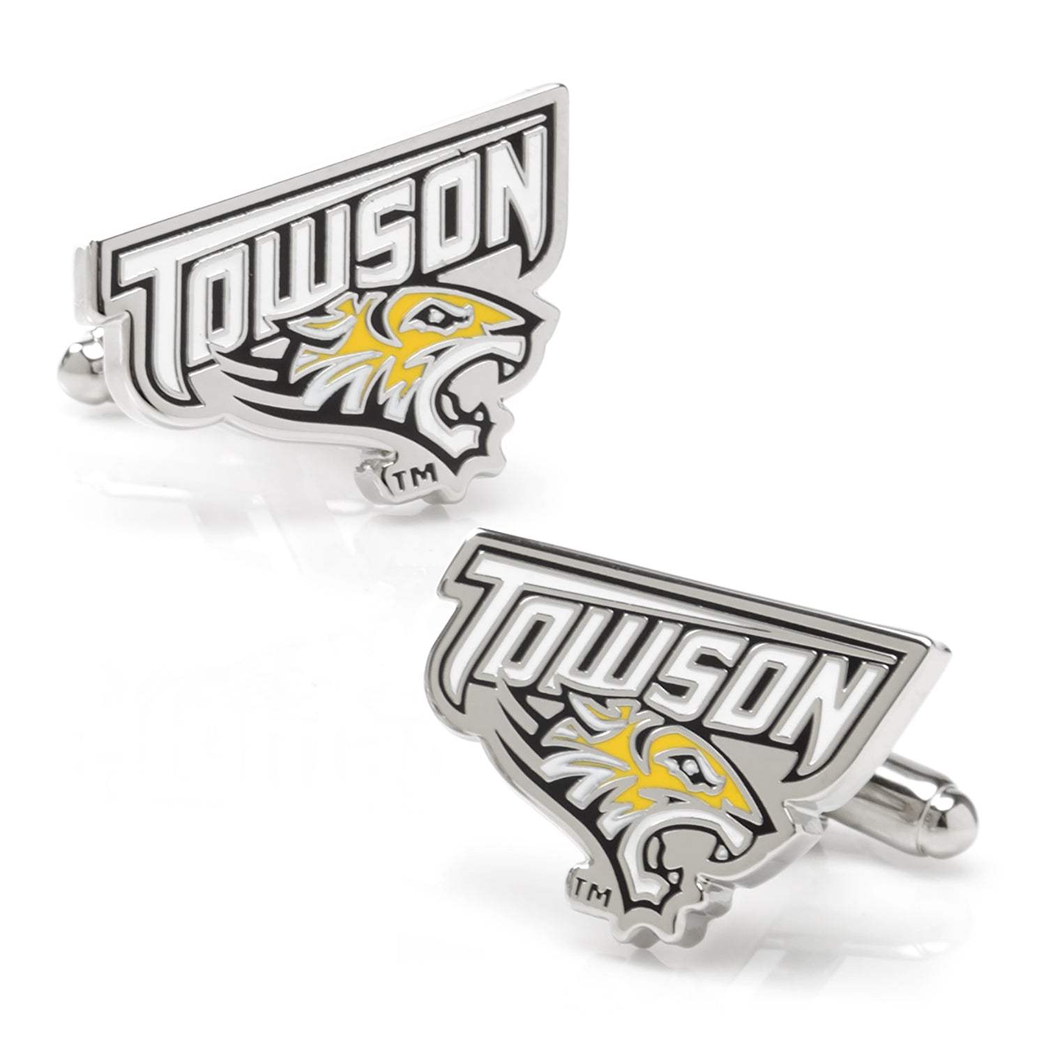 NCAA Towson University Cufflinks - Cufflinks.com - Flyclothing LLC