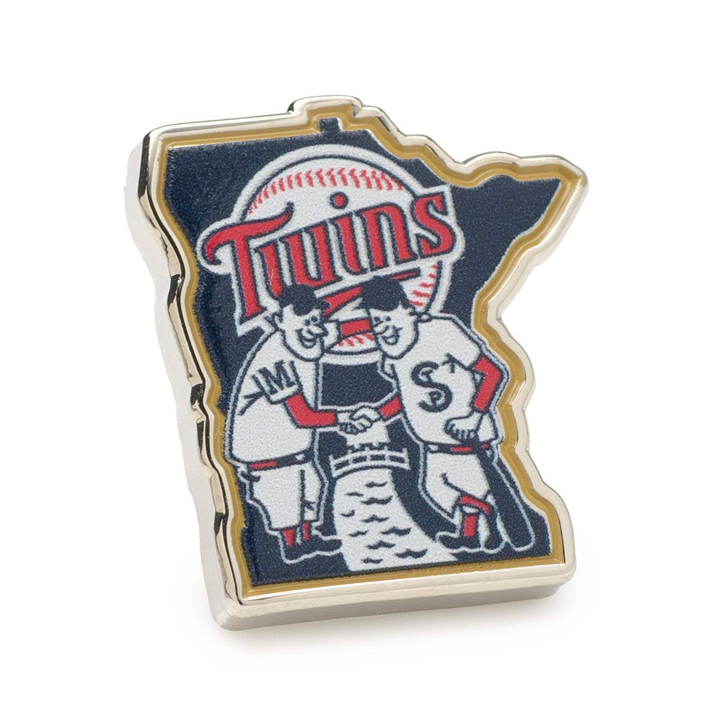 MLB Minnesota Twins Minnie & Paul Lapel Pin - Cufflinks.com - Flyclothing LLC