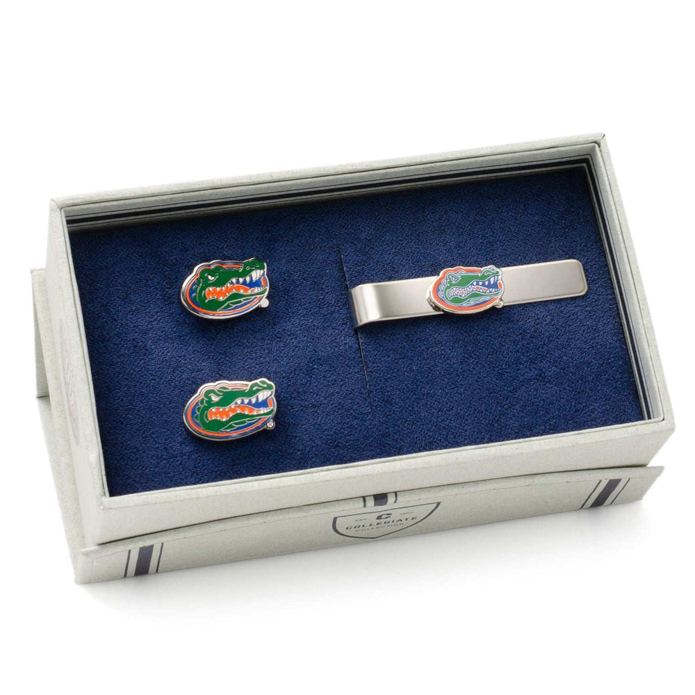 NCAA University of Florida Cufflinks and Tie Bar Gift Set - Cufflinks.com - Flyclothing LLC