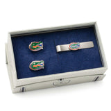 NCAA University of Florida Cufflinks and Tie Bar Gift Set - Cufflinks.com - Flyclothing LLC