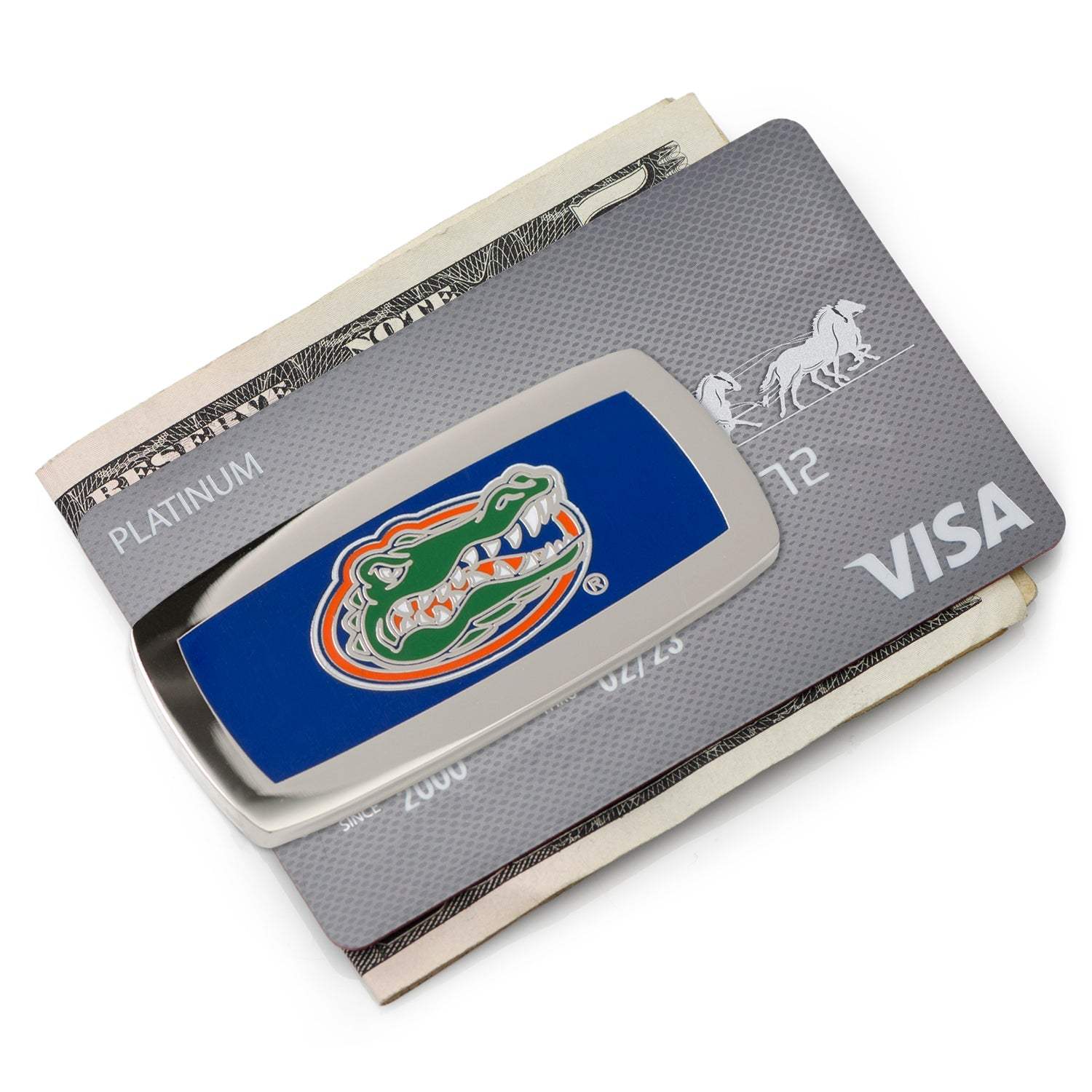 NCAA University of Florida Gators Cushion Money Clip - Cufflinks.com - Flyclothing LLC