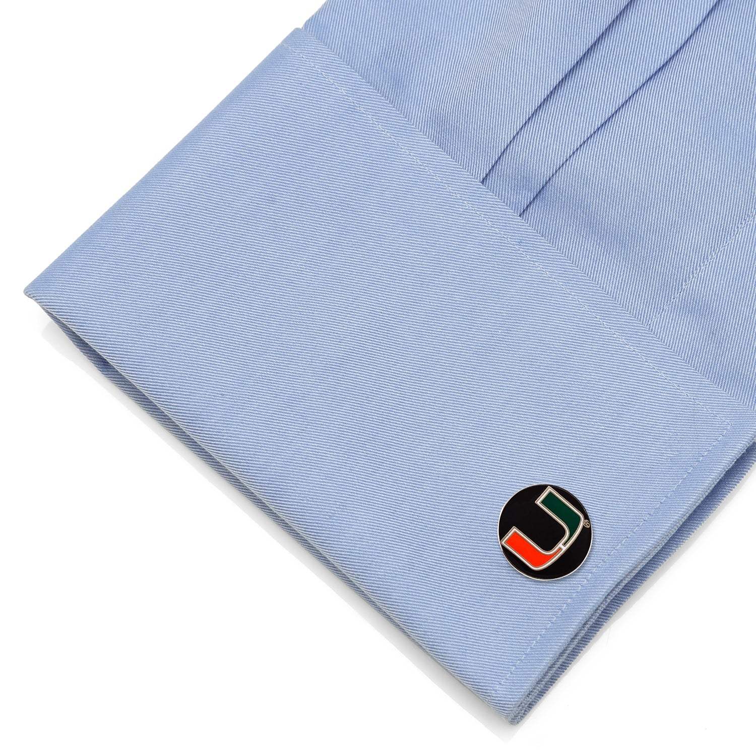 NCAA Miami Hurricanes Cufflinks - Cufflinks.com - Flyclothing LLC