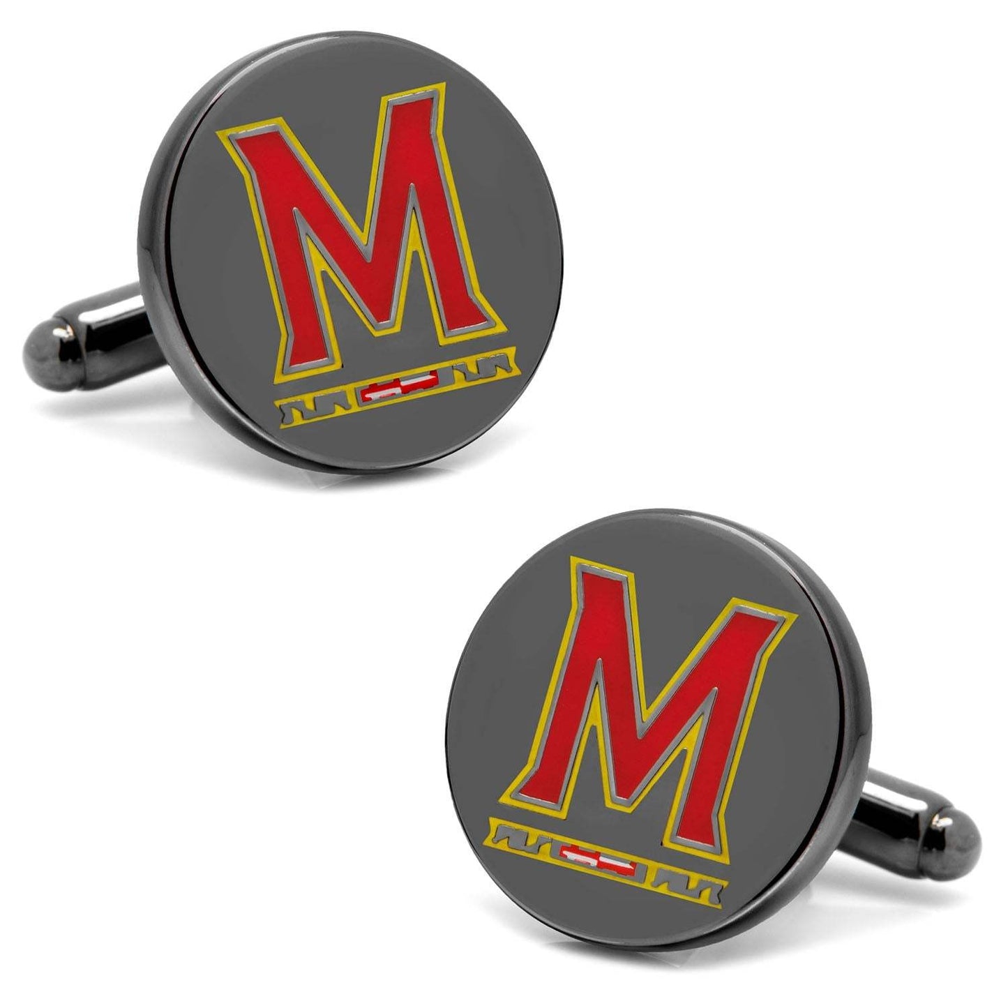 NCAA University of Maryland Cufflinks - Cufflinks.com - Flyclothing LLC