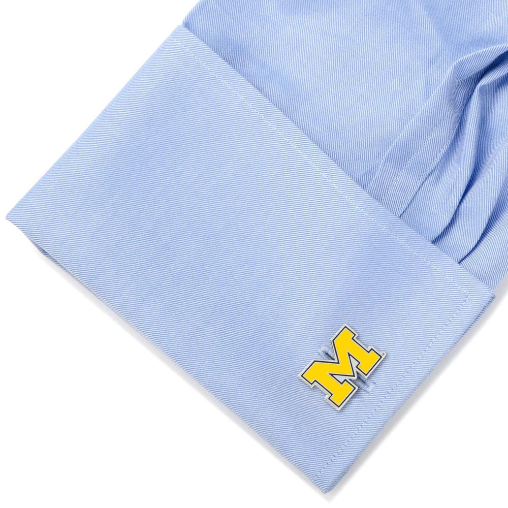 NCAA University of Michigan Wolverines Cufflinks - Cufflinks.com - Flyclothing LLC