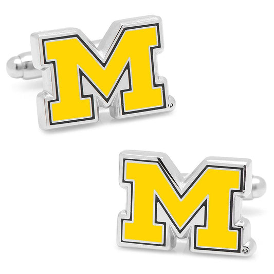 NCAA University of Michigan Wolverines Cufflinks - Cufflinks.com - Flyclothing LLC