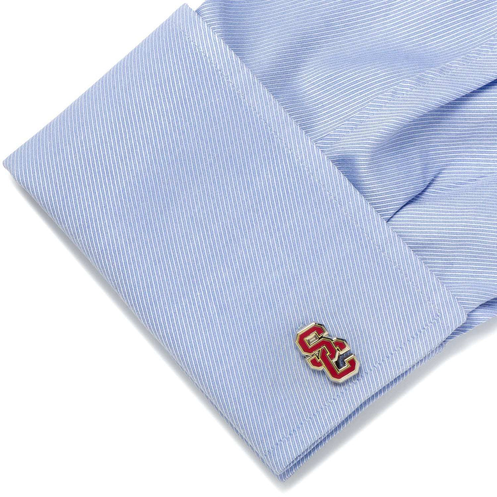 NCAA University of Southern California Trojans Cufflinks - Cufflinks.com - Flyclothing LLC