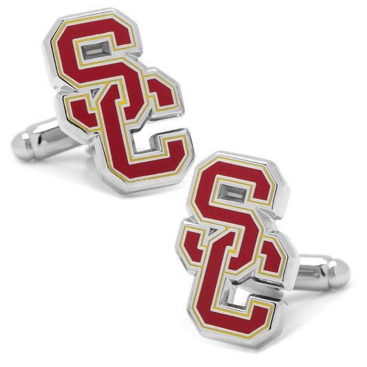 NCAA University of Southern California Trojans Cufflinks - Cufflinks.com - Flyclothing LLC