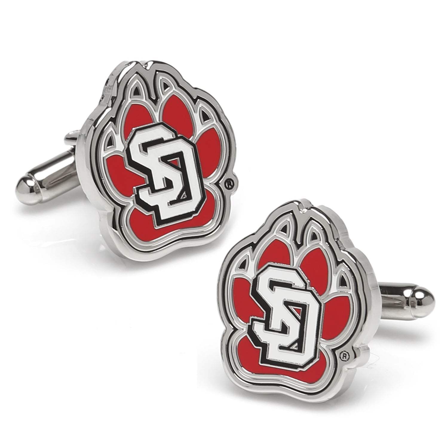 NCAA University of South Dakota Cufflinks - Cufflinks.com - Flyclothing LLC