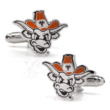 NCAA University of Texas Bevo Cufflinks - Cufflinks.com - Flyclothing LLC