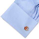 NCAA Auburn University Tigers Throwback Cufflinks - Cufflinks.com